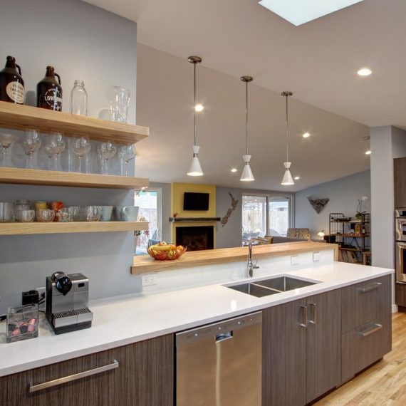 current Denver kitchen design using Crystal cabinetry