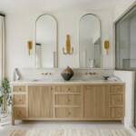 custom alder bath vanity 80110