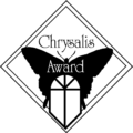 Chrysalis Design Award badge